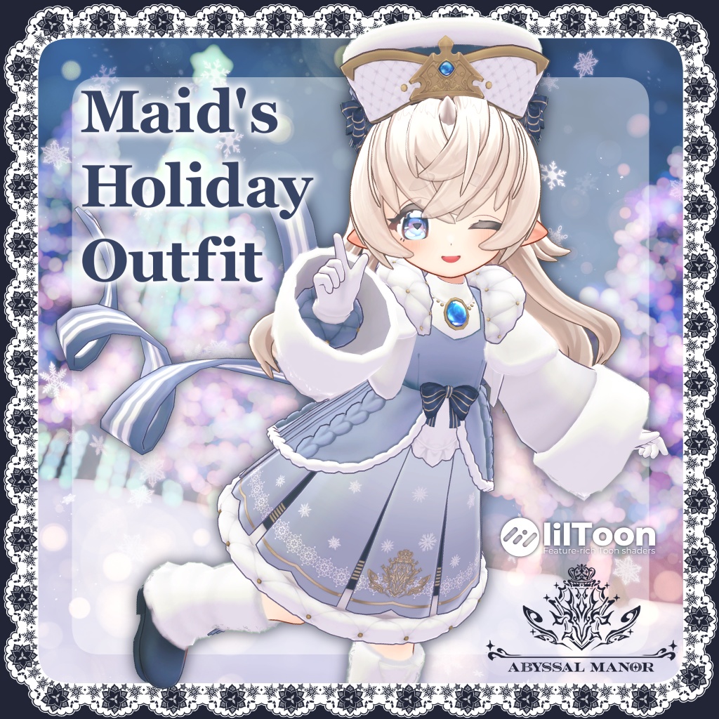 【セルモラ対応】 Maid’s Holiday Outfit image