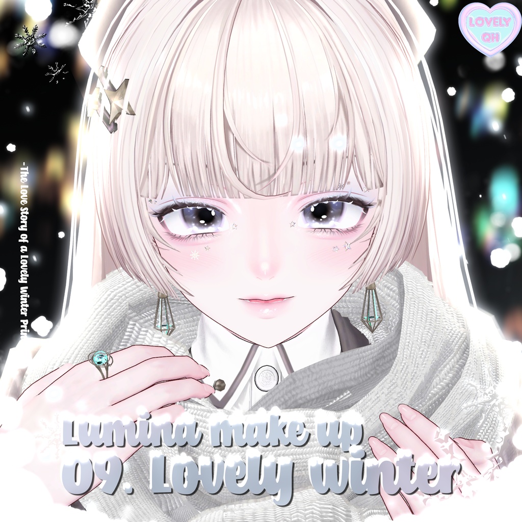[Lumina] Lovely winter Make up  eyes tongue body image