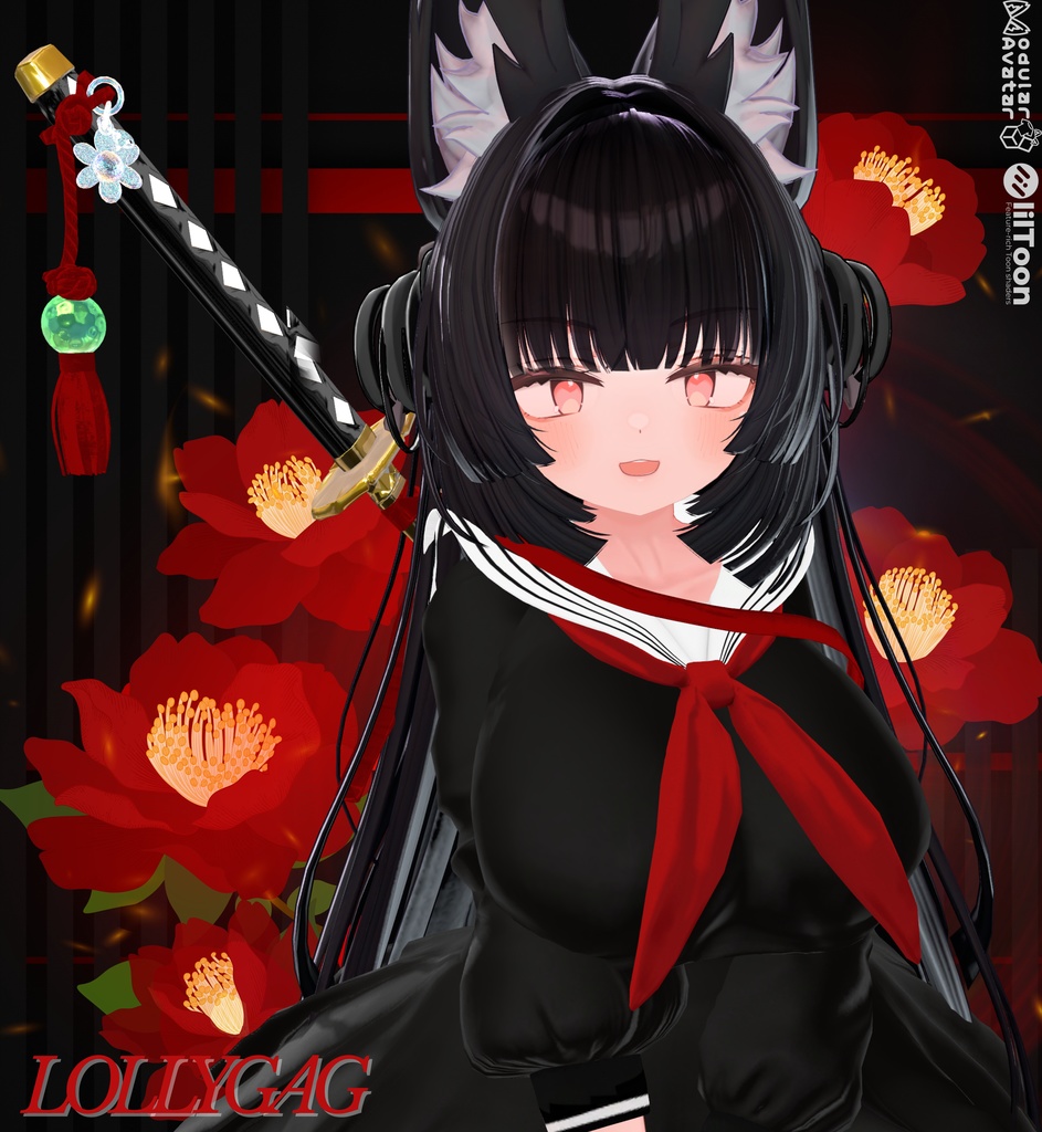 Blood Moon School Uniform (buratsudomunZhi Fu ) image