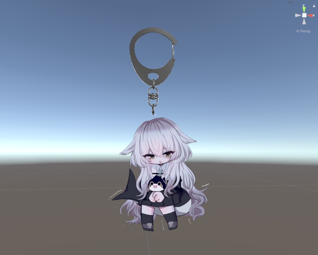 Lulune Acrylic Keychain image