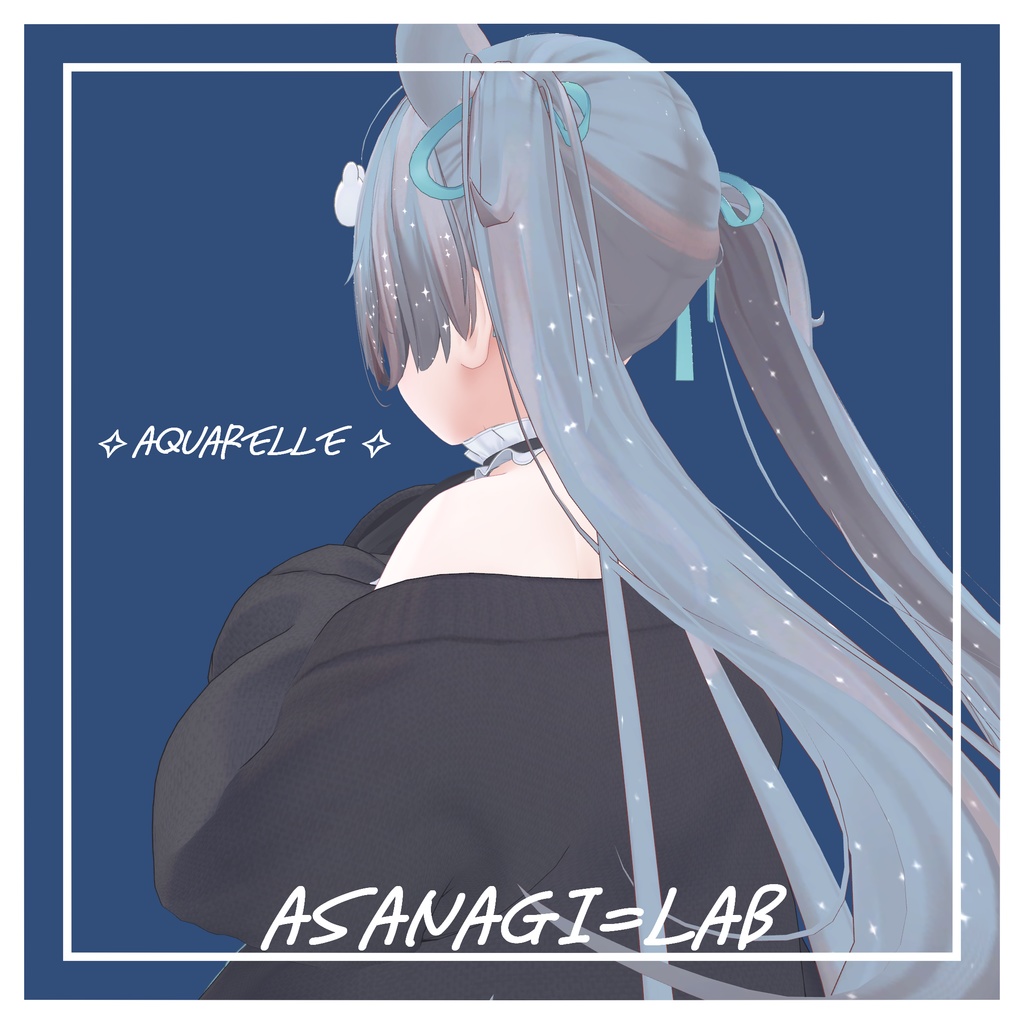 [Milfy Exclusive Hair Texture]Aquarelle image