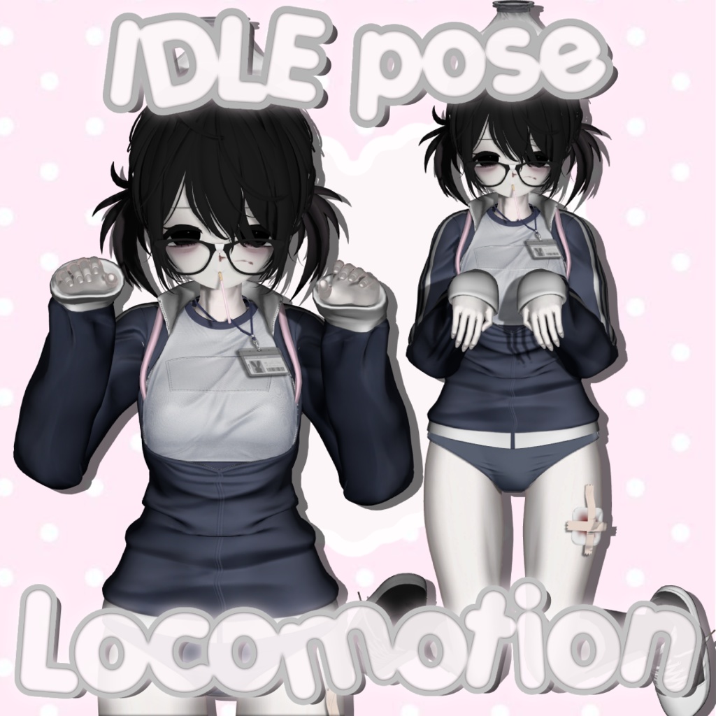 ♡ Cute 30 Idle Pose Locomotion image
