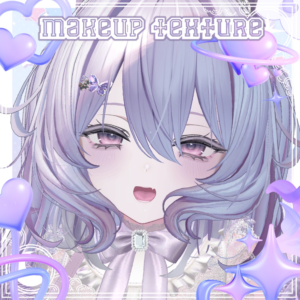 [Milltina] Subculture Makeup & Body/Face Fair-Skin Textures image