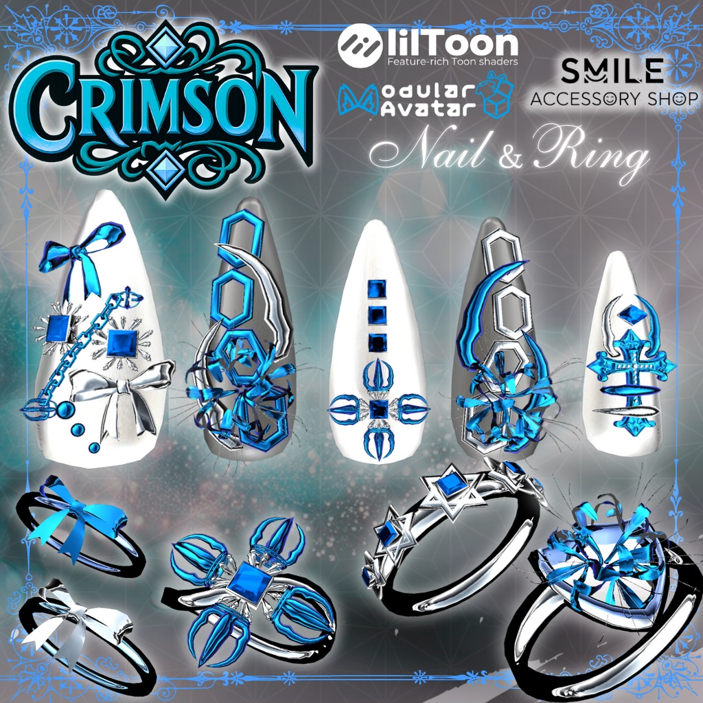 [CRIMSON] Nails & Rings image