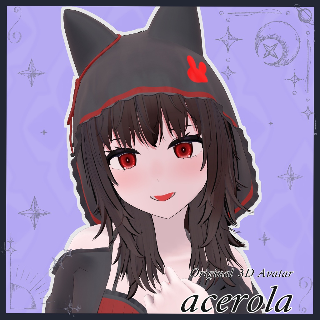 オリジナル３Dモデル「アセロラ_acerola」 image