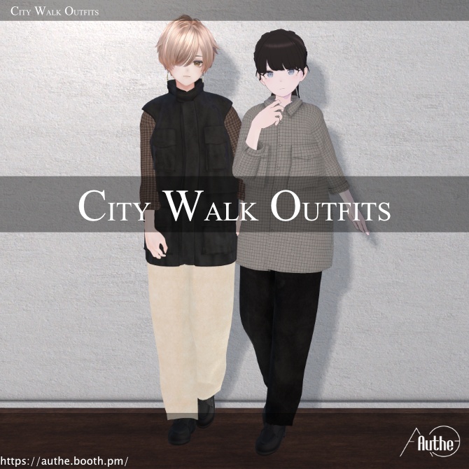 City Walk Outfits[Head/Kuuta/Lapwing/Maki] image