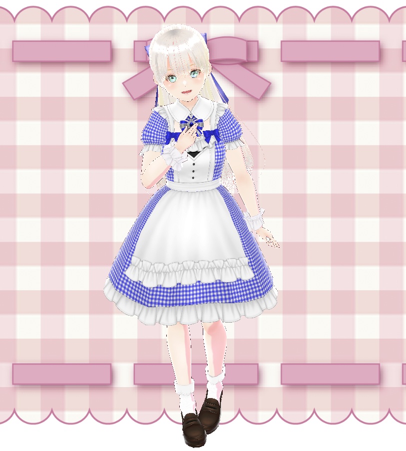 ギンガムアリス(VRoidStudioプリセット改変) image