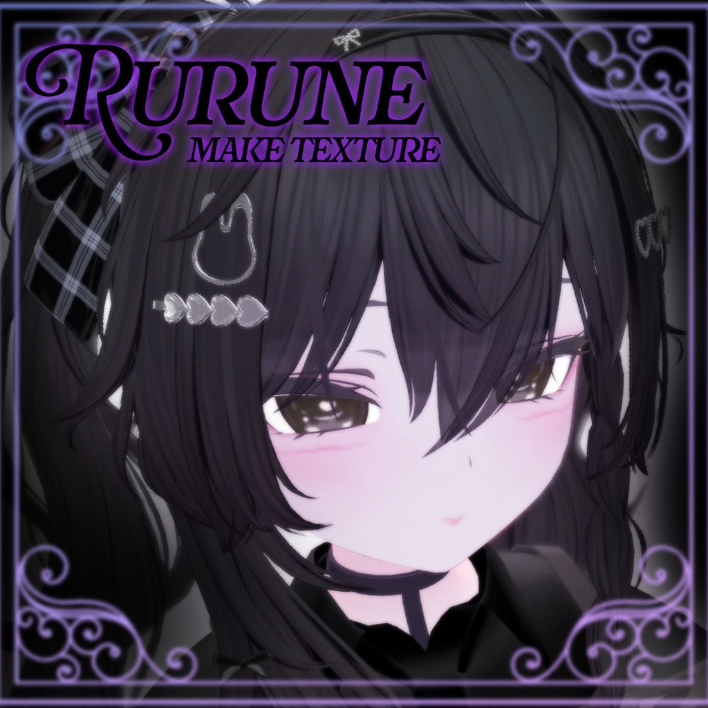 [rurune]Makeup Texture: Landmine-style Makeup Texture image
