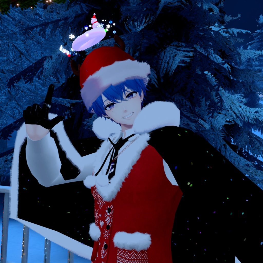 [Moving sparkles] Christmas Halo image