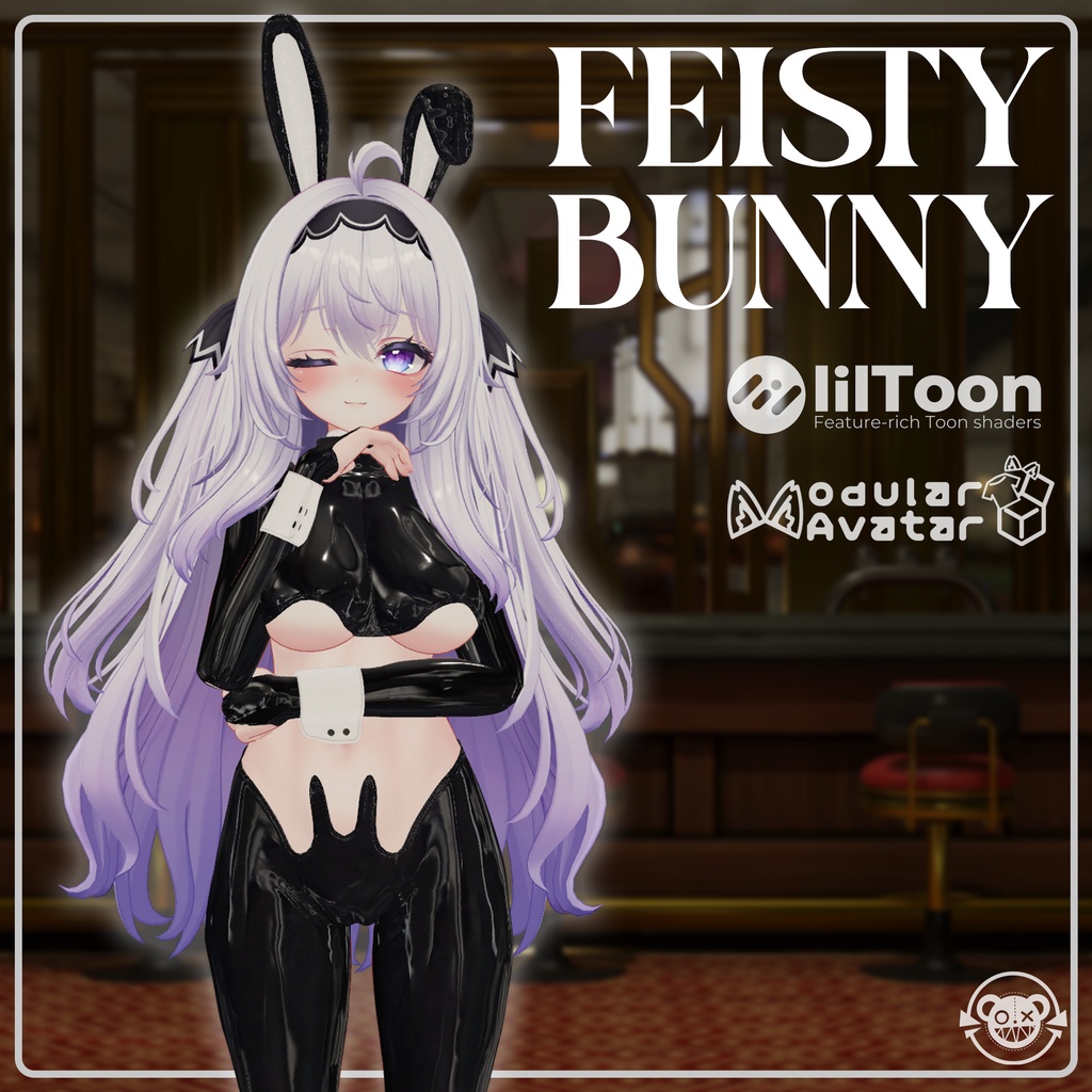 Feisty Bunny 🐇 Latex Reverse Bunny Suit 🐇9 avatars image