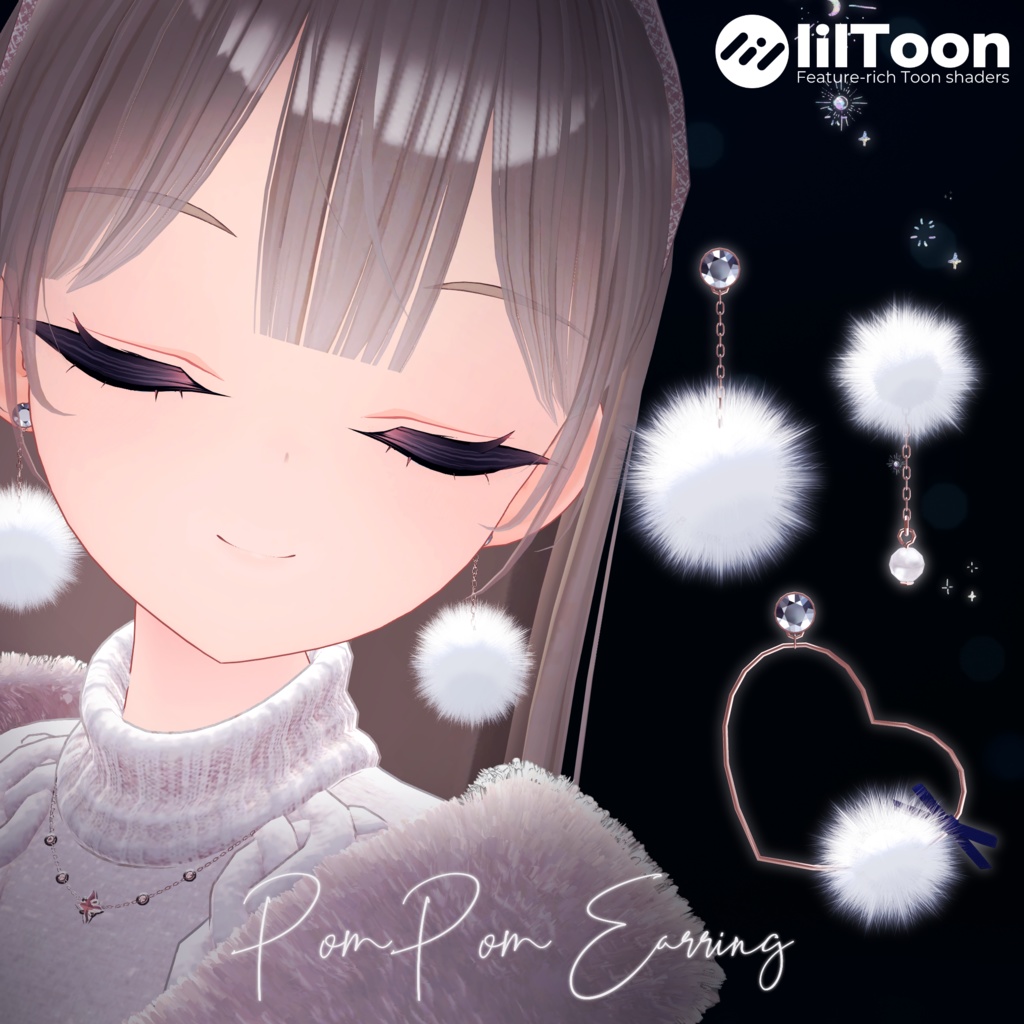 PomPom Earring❄️ image