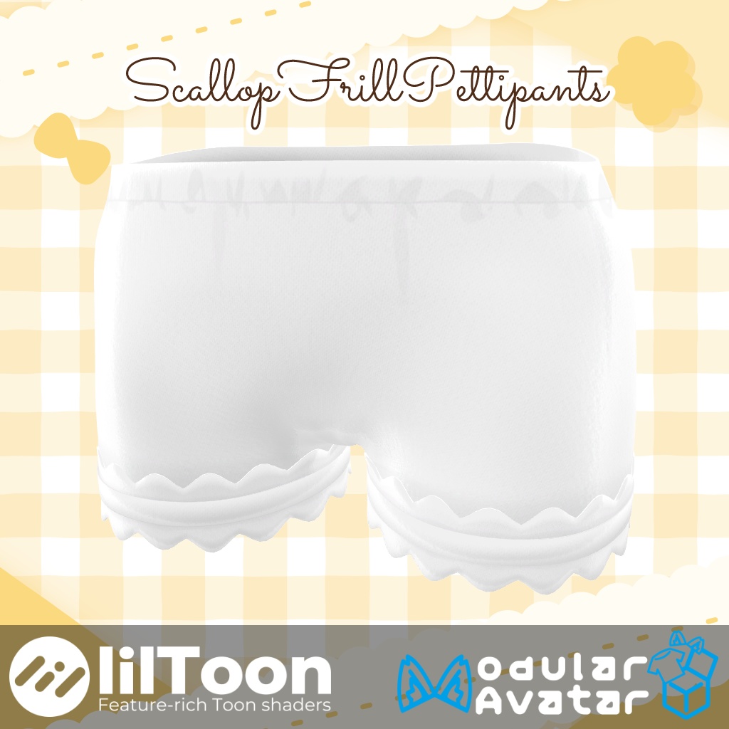 Scallop Frill Pettipants image