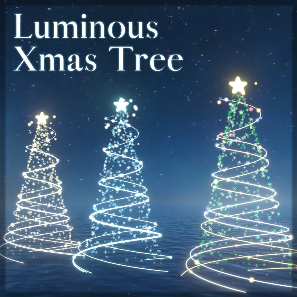 【無料】Luminous Xmas Tree【VRCワールド向けパーティクル】 image