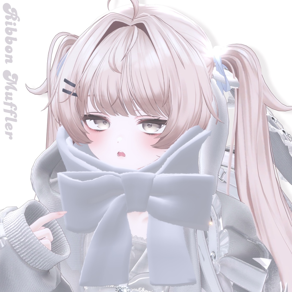 Ribbon Muffler🤍 image