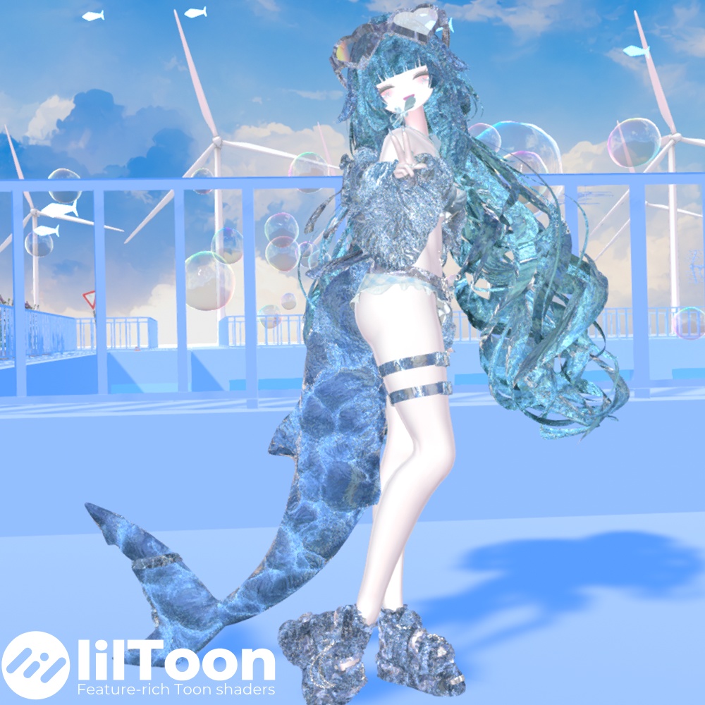 Aqua & Frost Material Pack: A versatile collection inspired by water and ice image