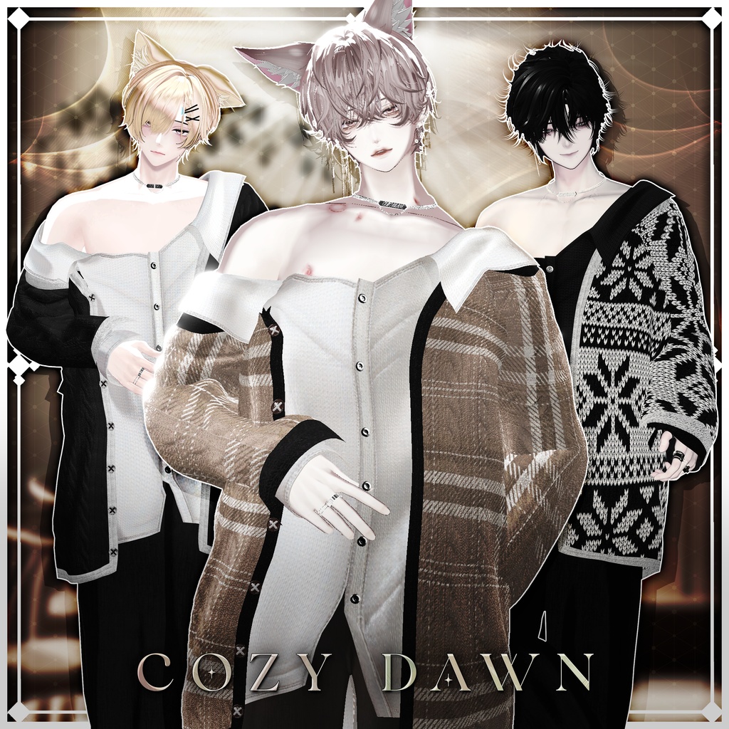 ▪️3AVA▪️ 𝒞𝑜𝓏𝓎 𝒟𝒶𝓌𝓃 / Chic Blanc X Huwamon Collaboration image