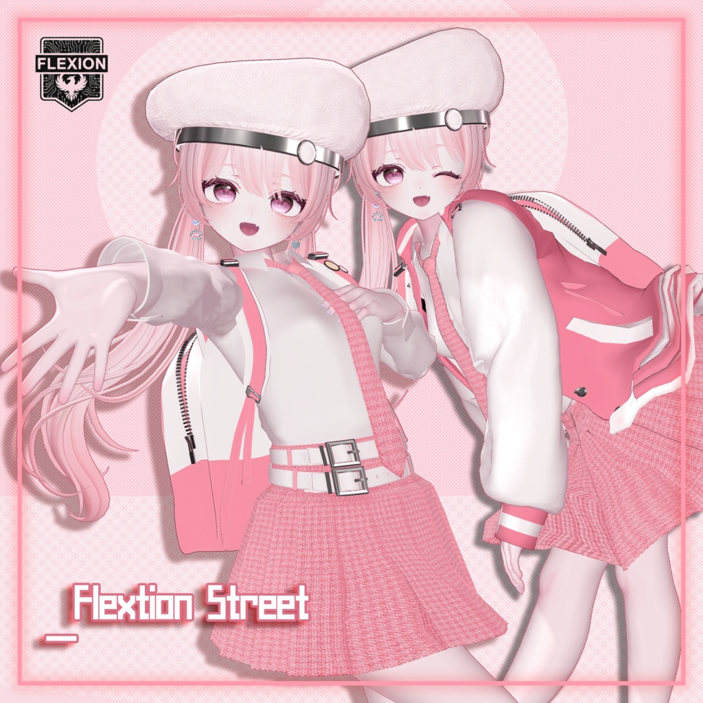 ✨ For 5 Avatars ✨ 『 FLEXTION 』 - 『 Flextion Street 』 , For Airi 愛莉, Manuka マヌカ, Milfy ミルフィ, Shinano しなの, Chocolat ショコラ image