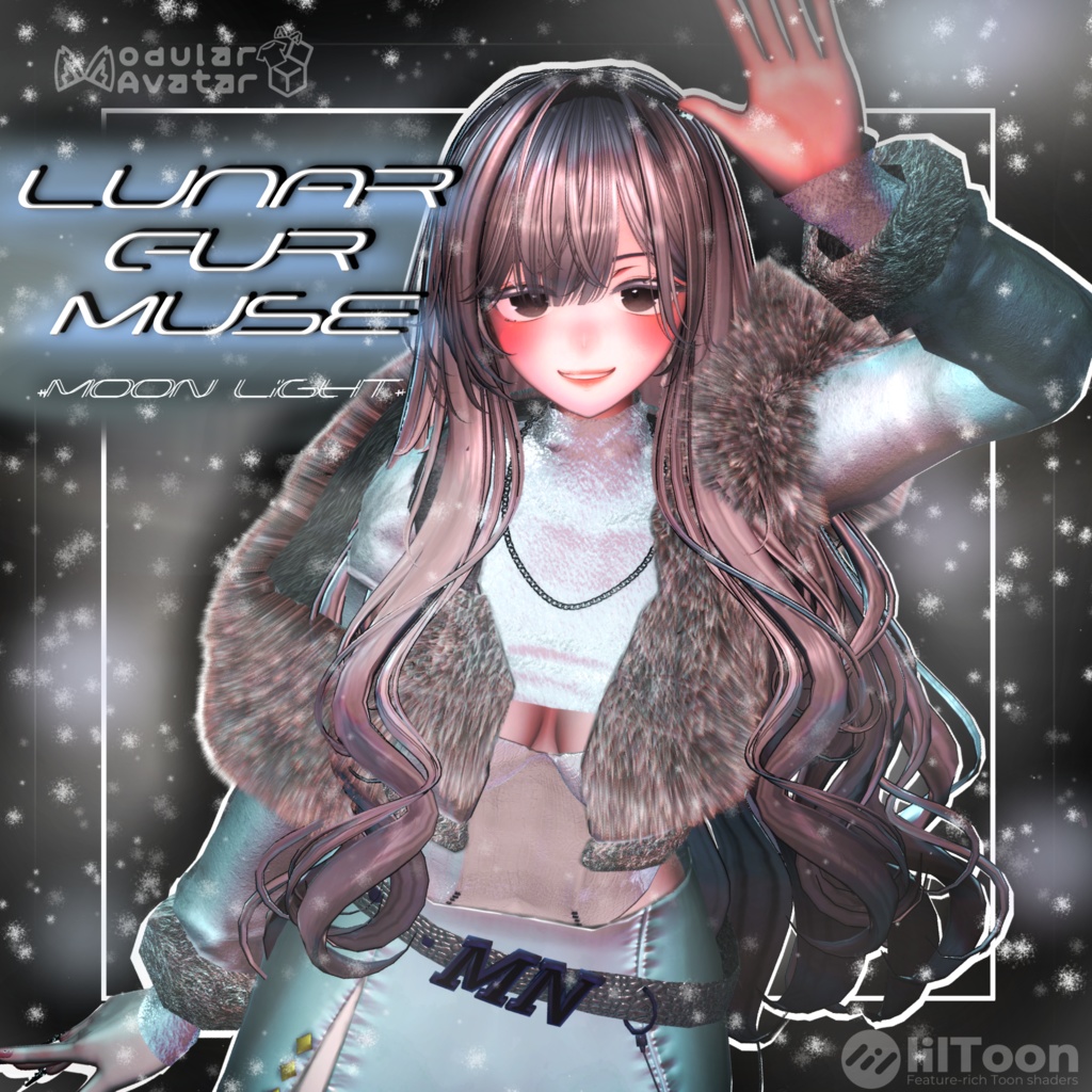 Lunar Fur Muse [Original 3D Costume] image