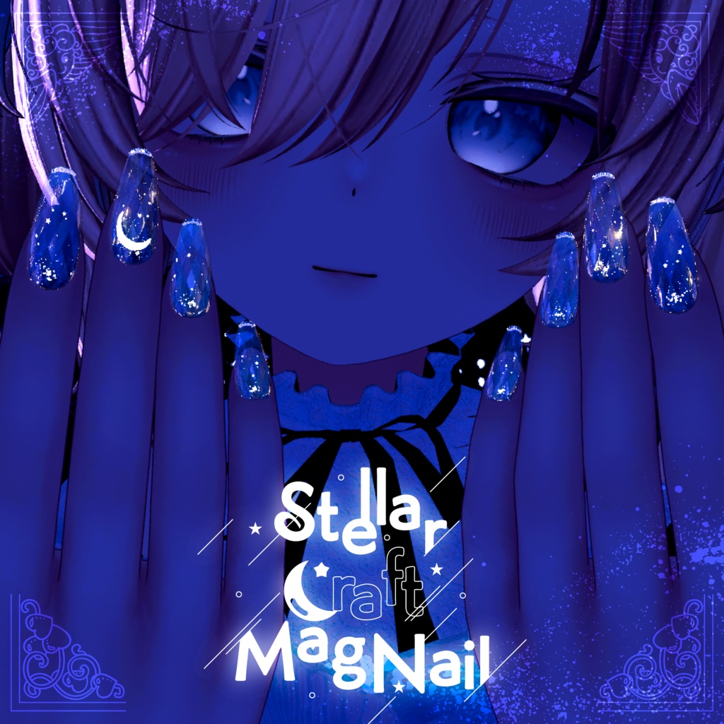 121 Avatar Equivalent Winter Sparkle Nails StellarCraftMagNail -  #mumu shop image