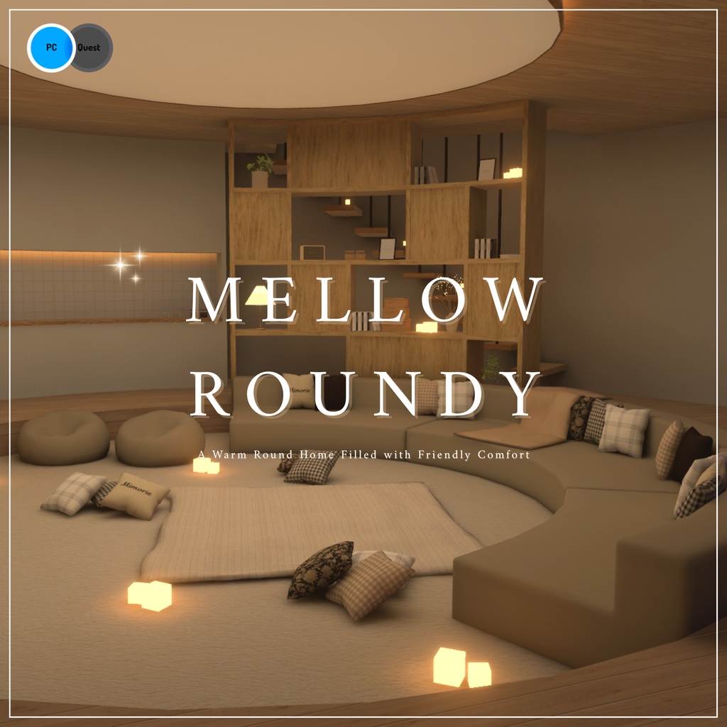 【VRC向けワールド】Mellow Roundy image