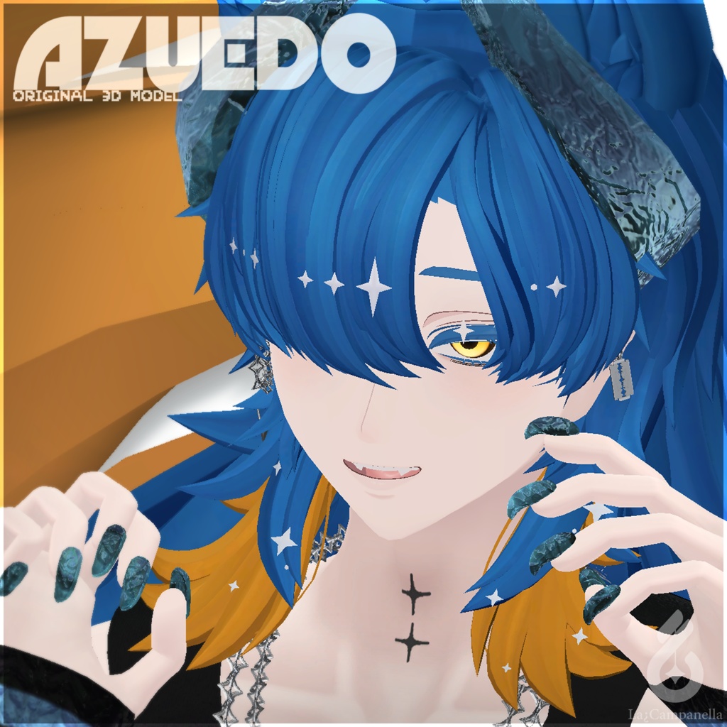 【オリジナル3Dモデル】アズエド-AZUEDO- image