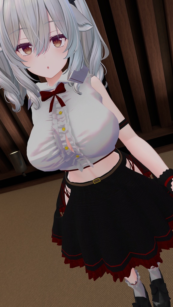 Mirtina, Inaba Kaya, Misaki Raine compatible "Noir Sleeveless" image