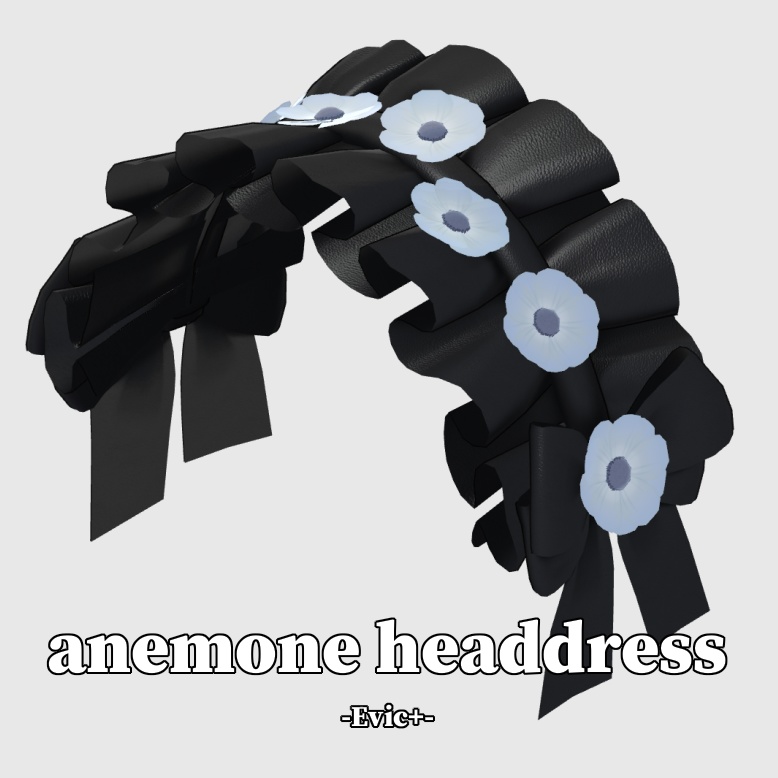 anemone headdress【#EvicPlus】 image