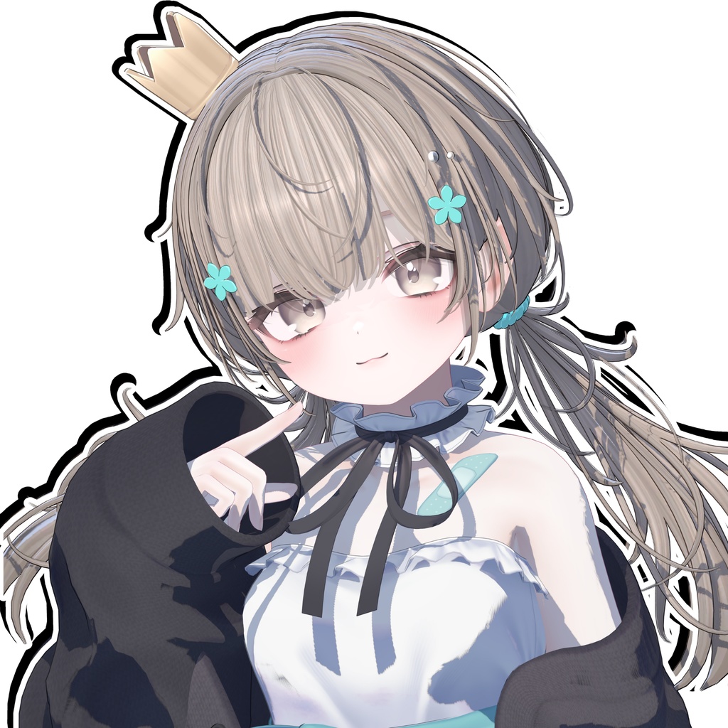 ★Floral Twintails Hair ★【PB】 image