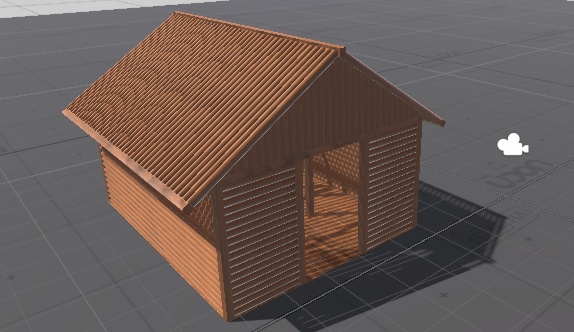 花塚の丸太小屋 image