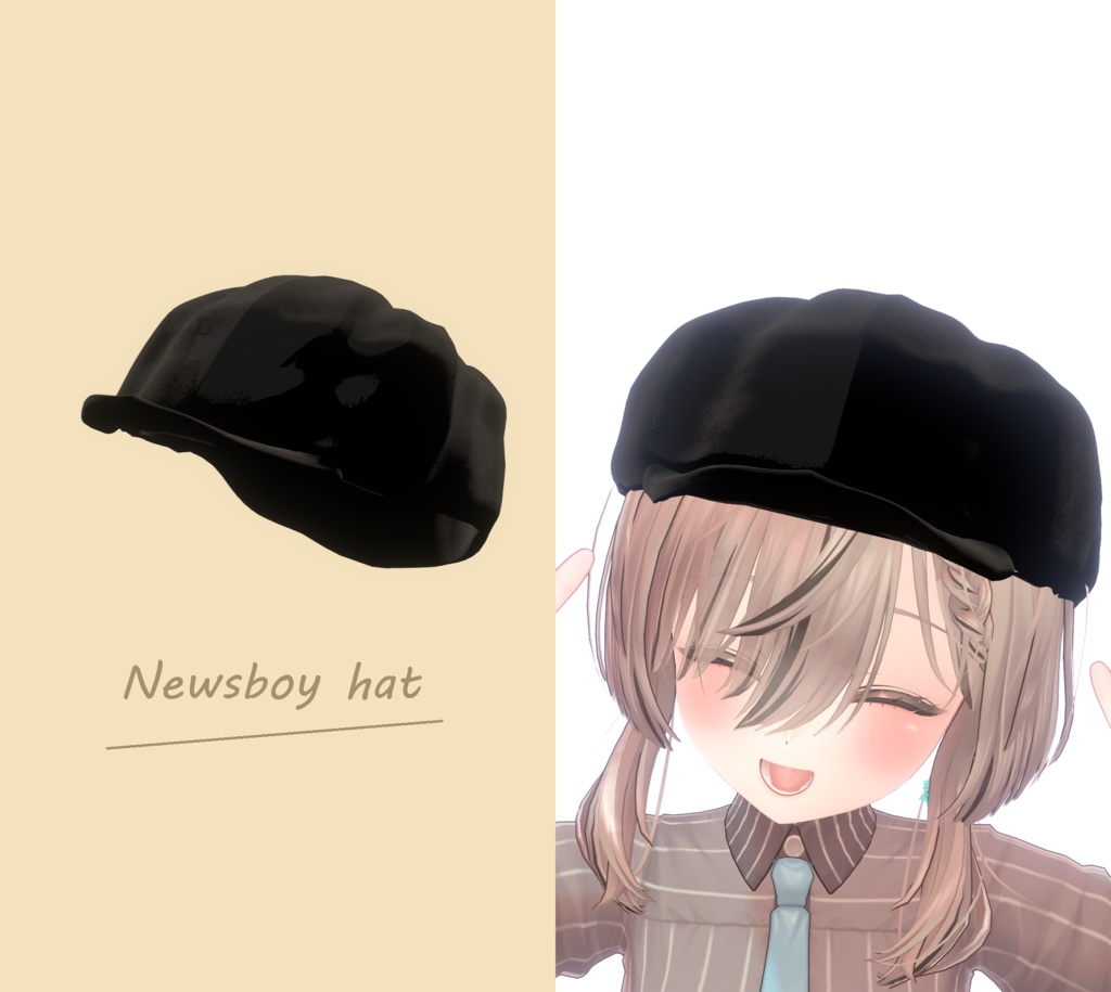Newsboy cap / hat image