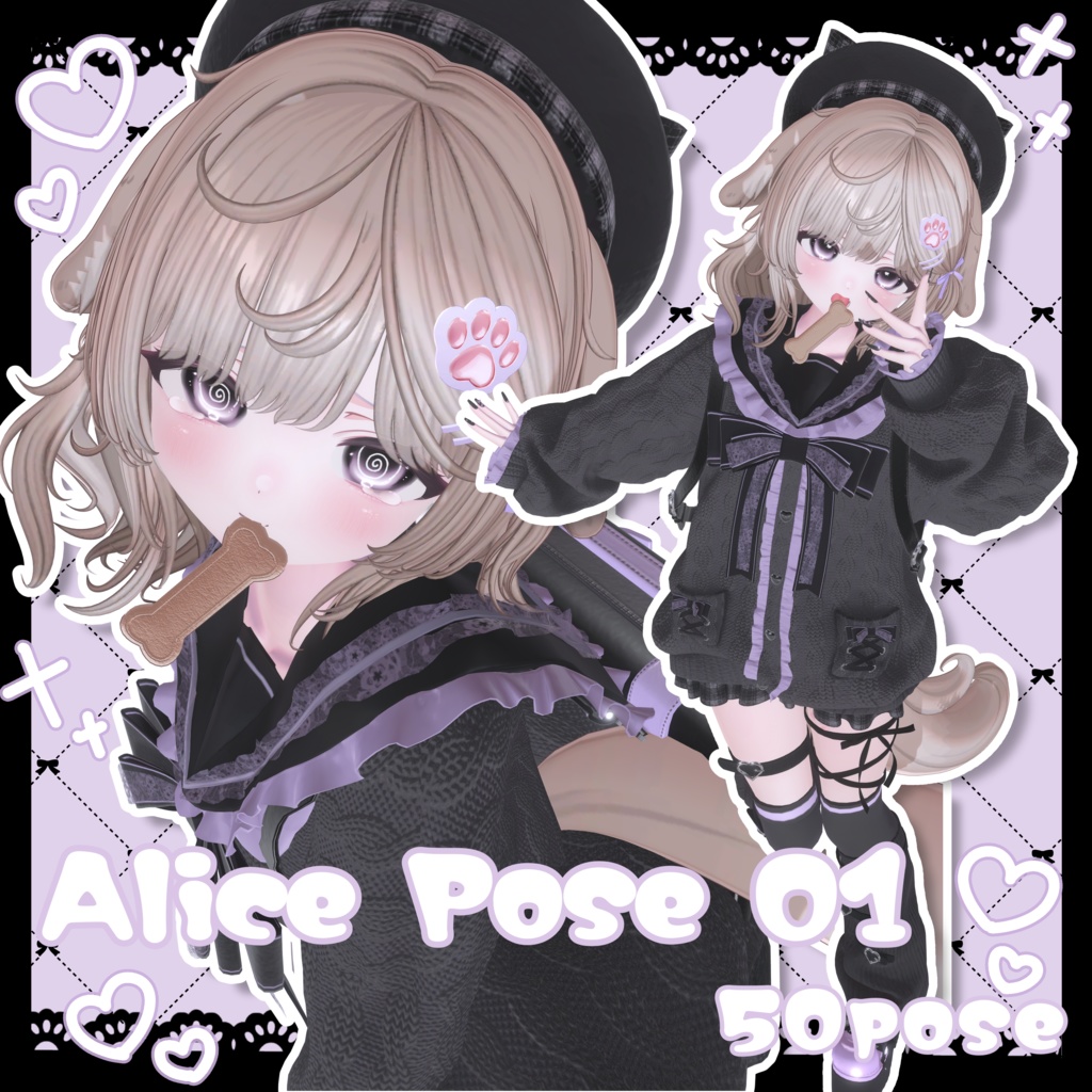 End-of-Month SALEAlice Pose 01[50 items] image