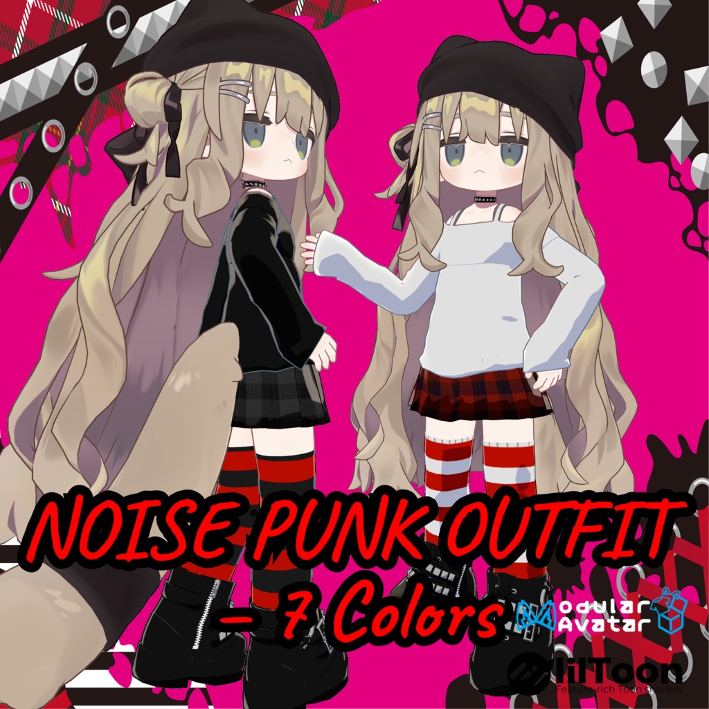 NOISE PUNK OUTFIT - 7 Colours image