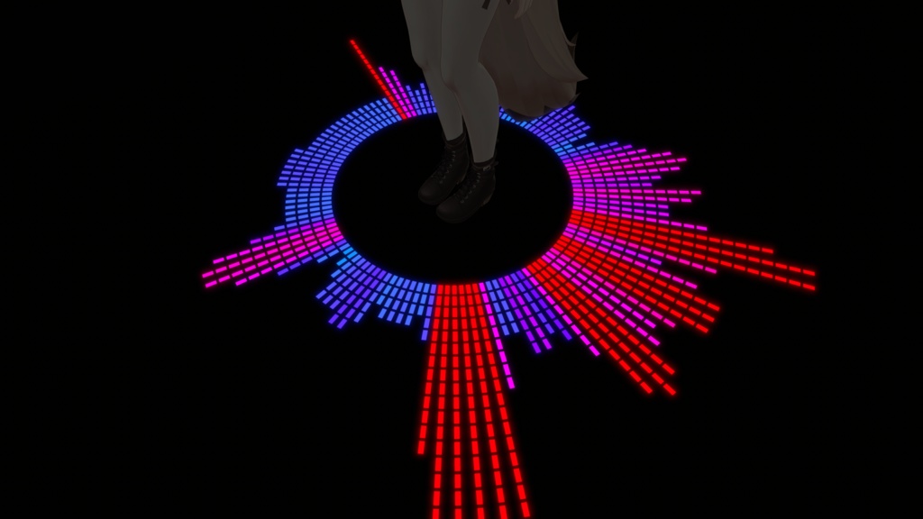 【FREE】VRCAudioLinkSpectrum【poiyomi】 image