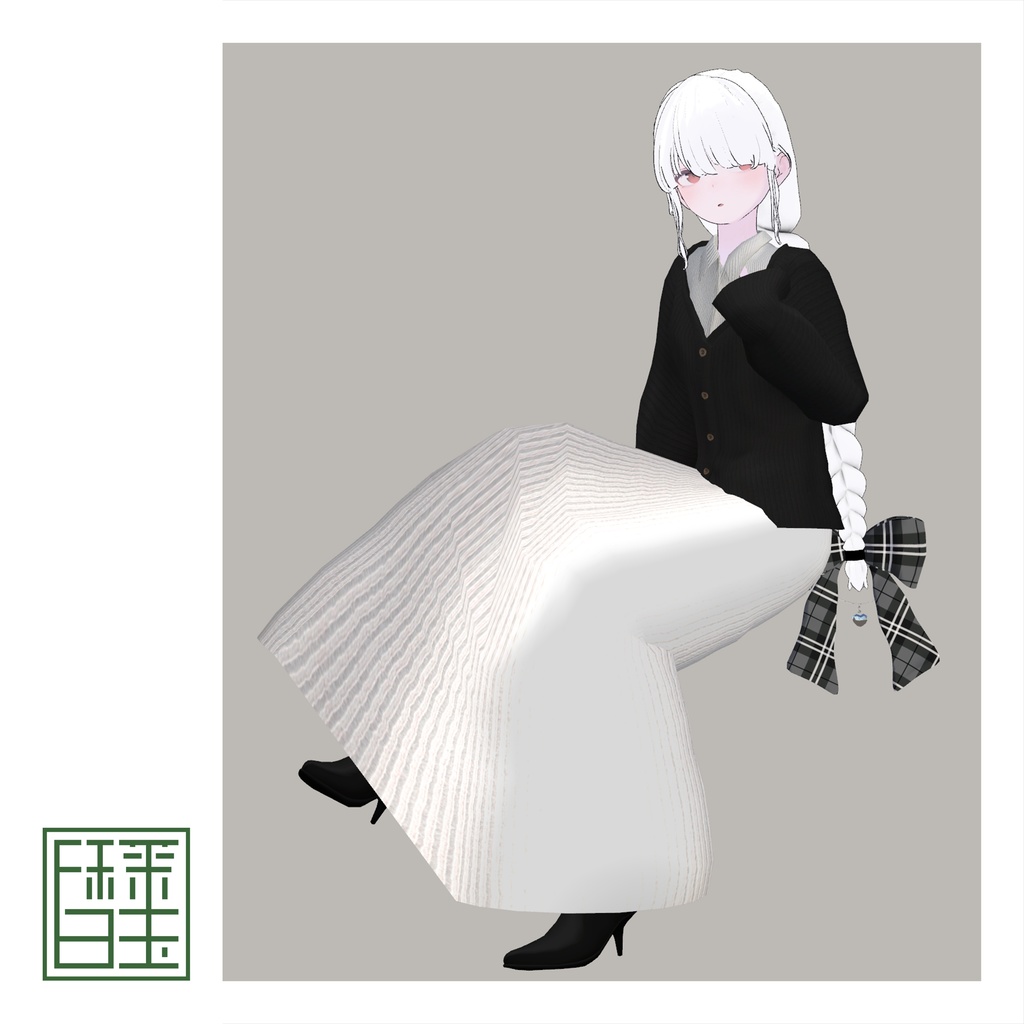 FakeSkirt_and_Cardigan_Code [Lapwing/Marycia] image