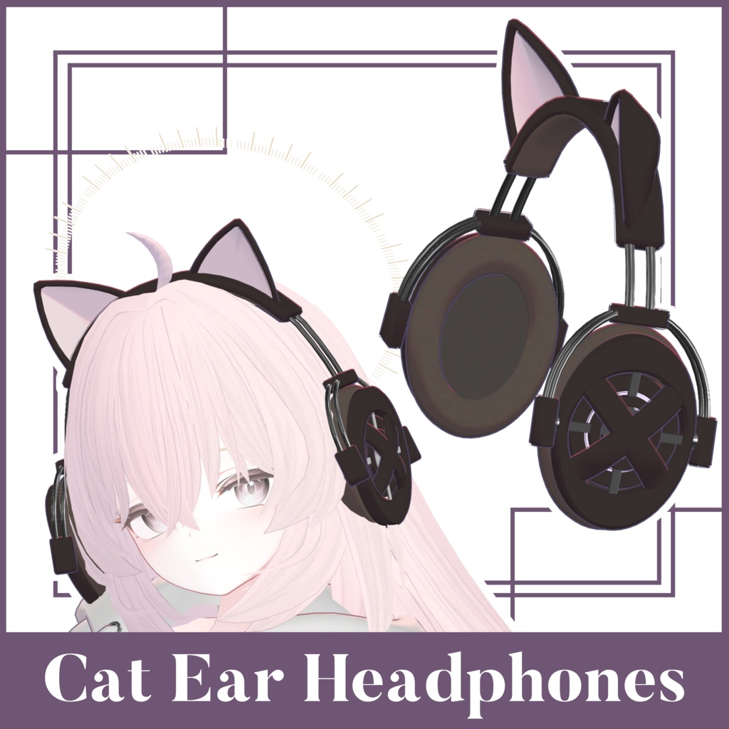 Cat Ear Headphones KI Headphone image
