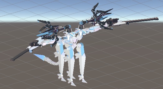 【VRChat想定】Centaur-Type Enhanced Exoskeleton Mk-1 image