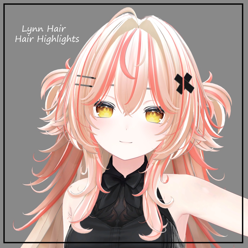 Lynn Hair - Texture Mask for Highlights image