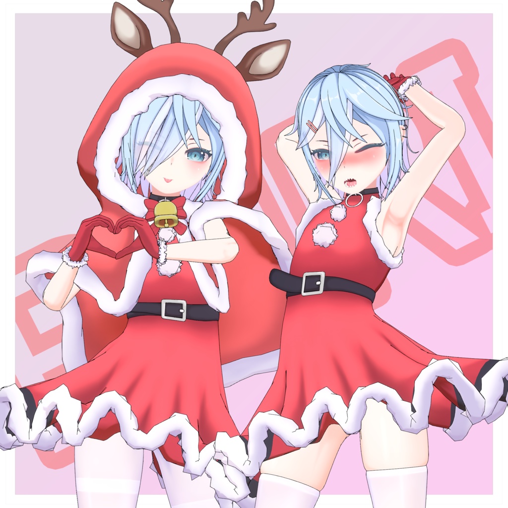 【無料】 【クリスマス衣装】 琉璃専用衣服 Ruri Xmas Outfits image
