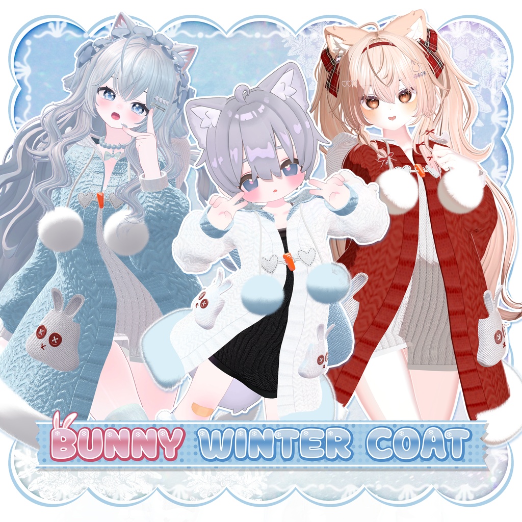 🐰KAWAI BUNNY WINTER COAT🐰 image