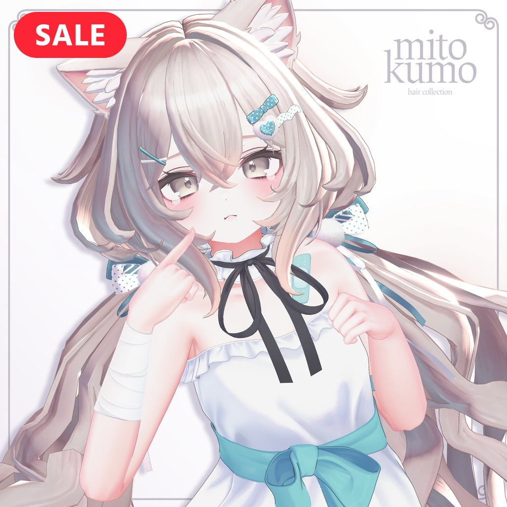 ♥️SALE 🦝【VRC Hair】 ◈Kururu Hair◈ image