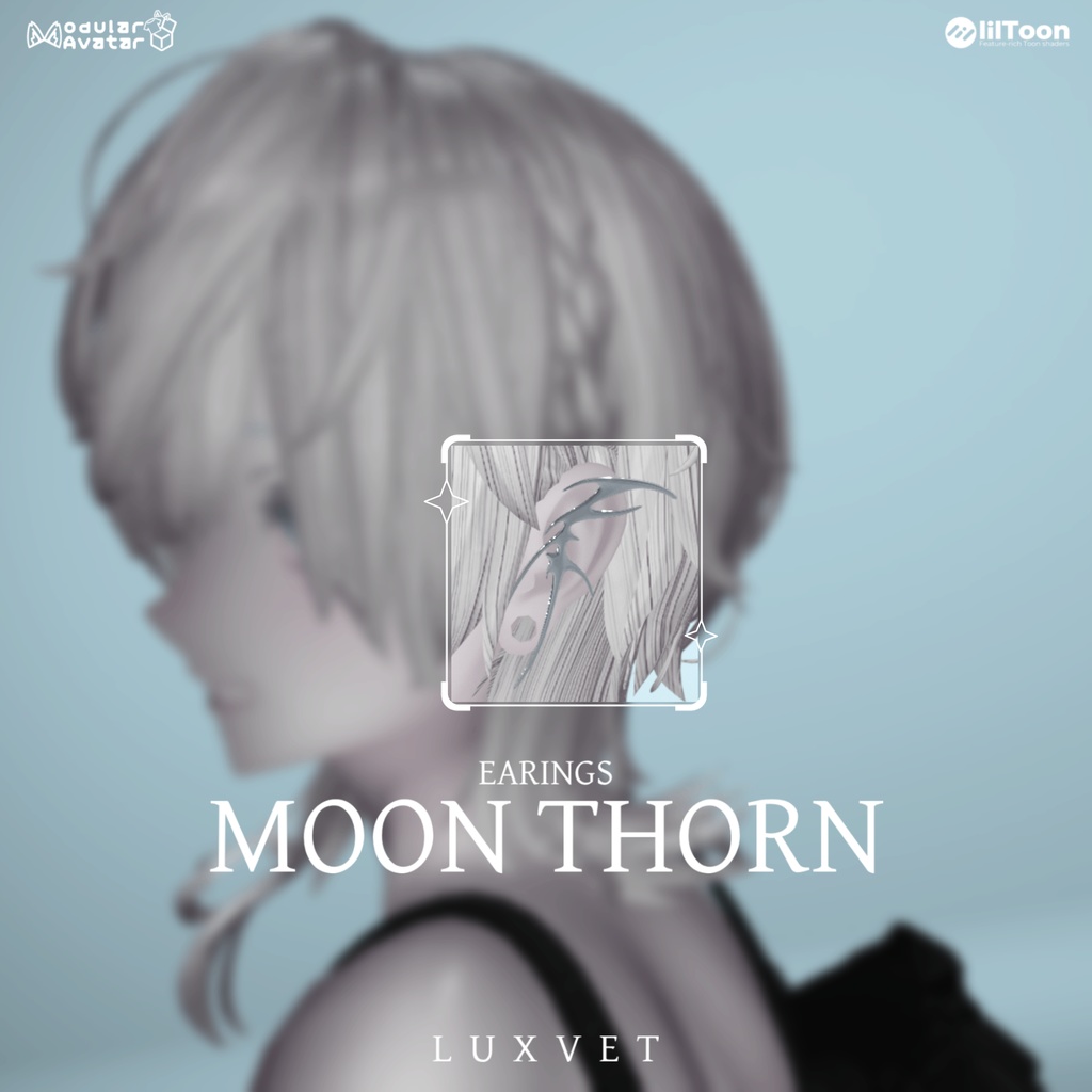 Moon Thorn Earrings image