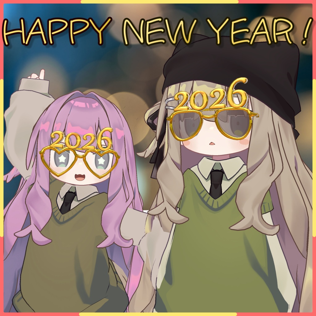 2026 New Year Glasses image