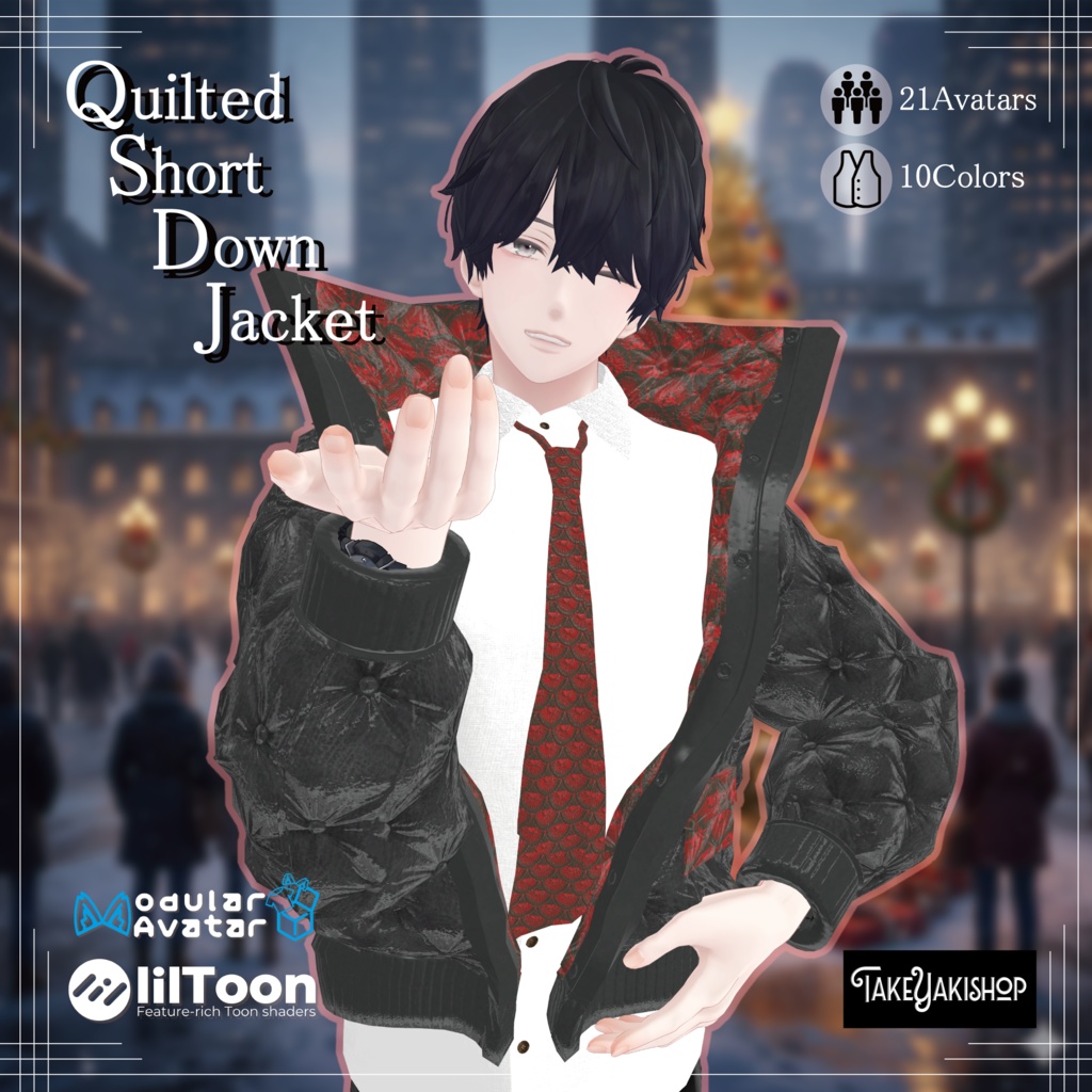 Quilted Short Down Jacket image