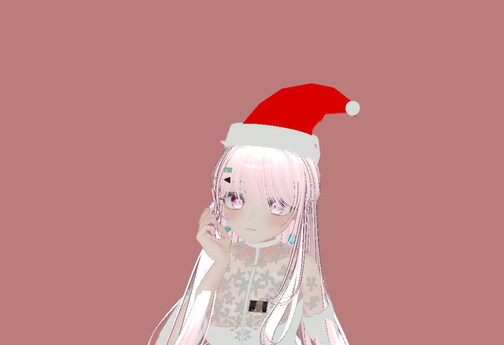 【無料】サンタの帽子【VRChat】 image