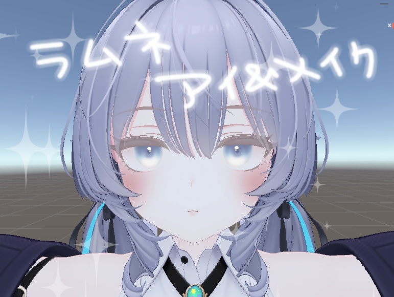 [ Ramune ] Eye texture & Makeup Body image