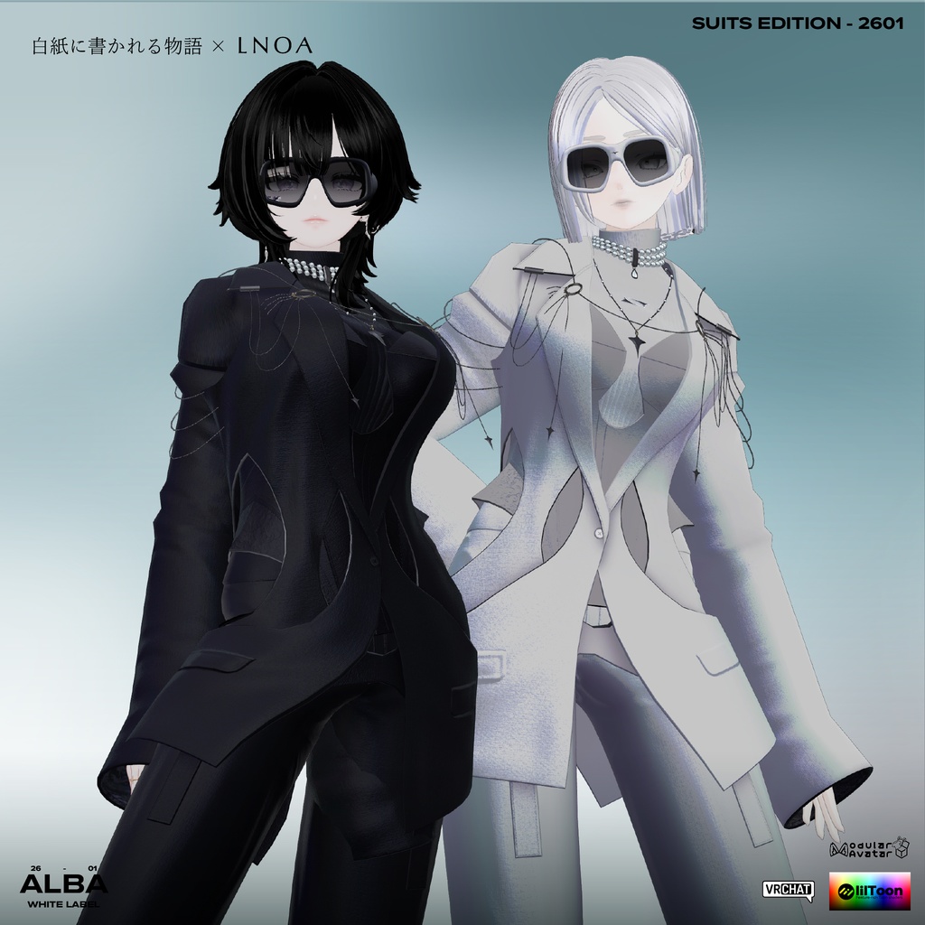 [3D Costumes] ALBA SUITS EDITION  LNOA WHITE LABEL 26 COLLECTION image