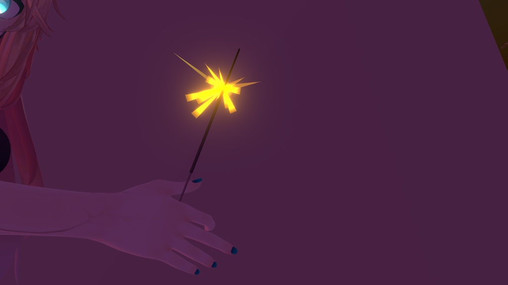 Handheld Sparkler - Compatible with all avatars image
