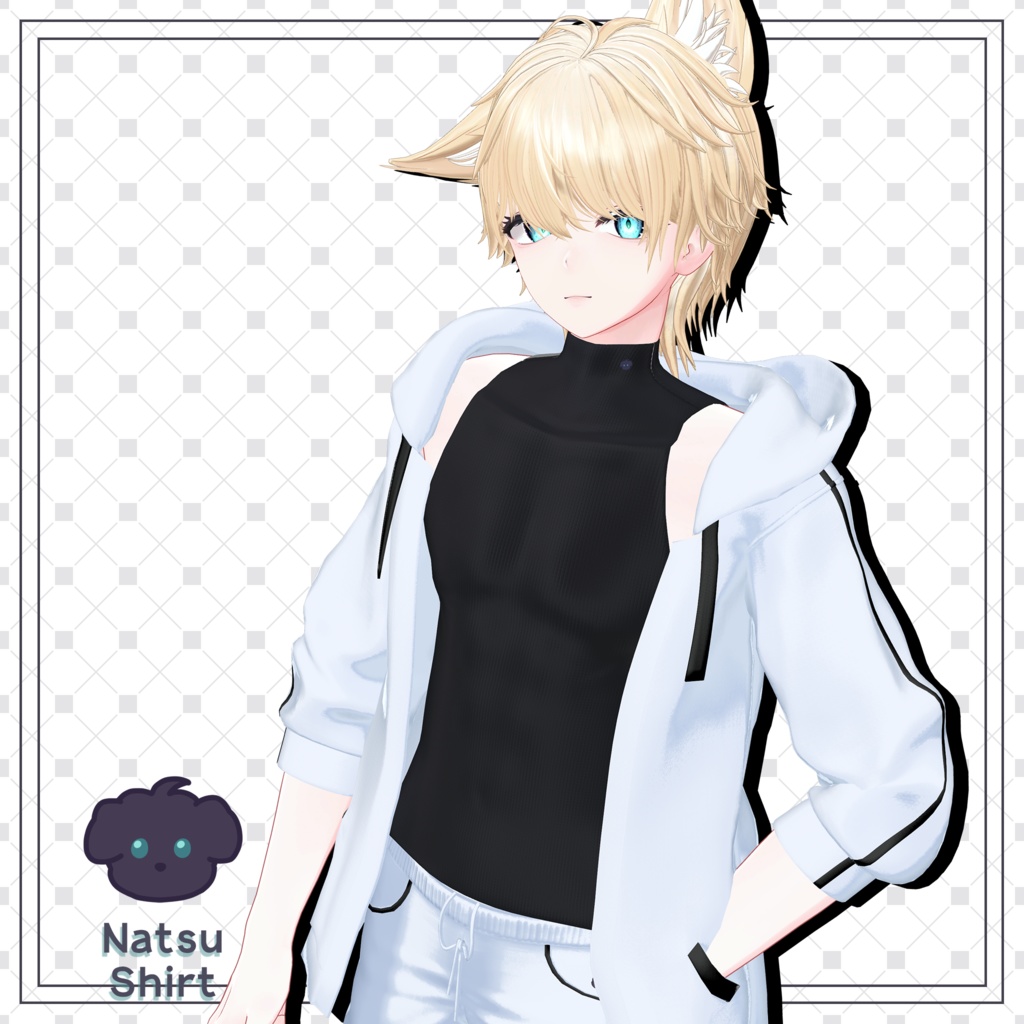Natsu Shirt [For Male Avatars Only] image