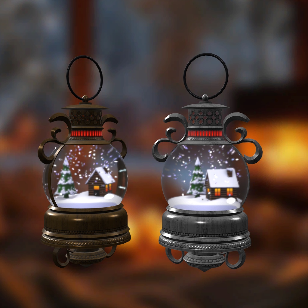 "Frigid Dream" Snowglobe Lantern Accessory image