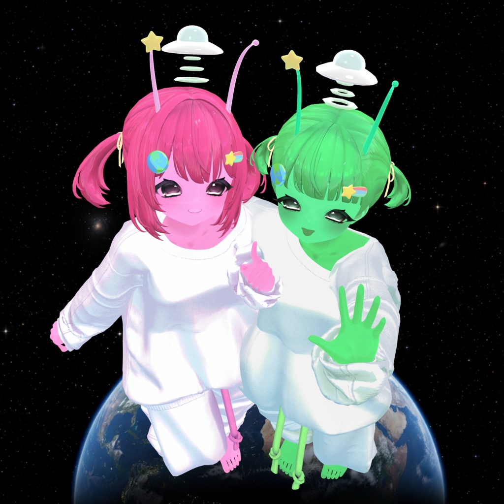 Wobbly UFO! / Where on earth did you come from? image